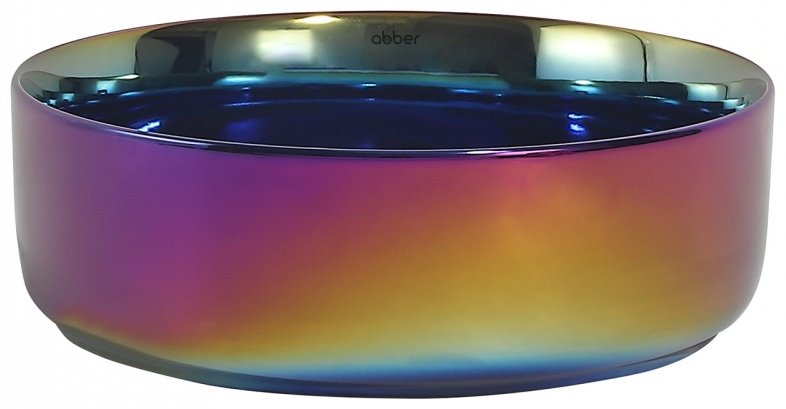 Раковина Abber Bequem AC2108Regen накладная круглая 36 см, фаянс