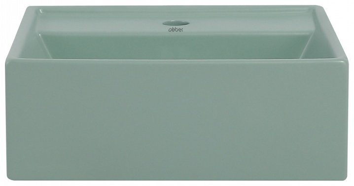Раковина Abber Rechteck AC2208MCG накладная квадратная 41.5 см, фаянс купить,133900