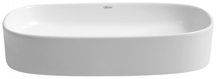 Раковина Abber Rechteck AC2209 накладная прямоугольная 61 см, фаянс купить,45753