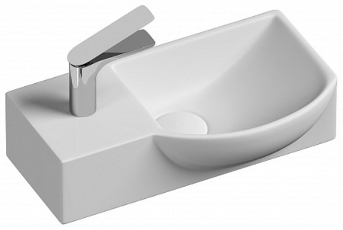 Раковина Ceramicanova CN6039R подвесная прямоугольная 40, санфарфор