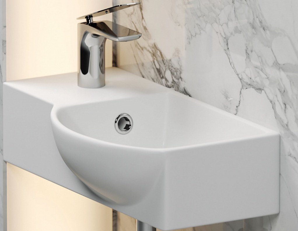 Раковина Ceramicanova CN6039R подвесная прямоугольная 40, санфарфор