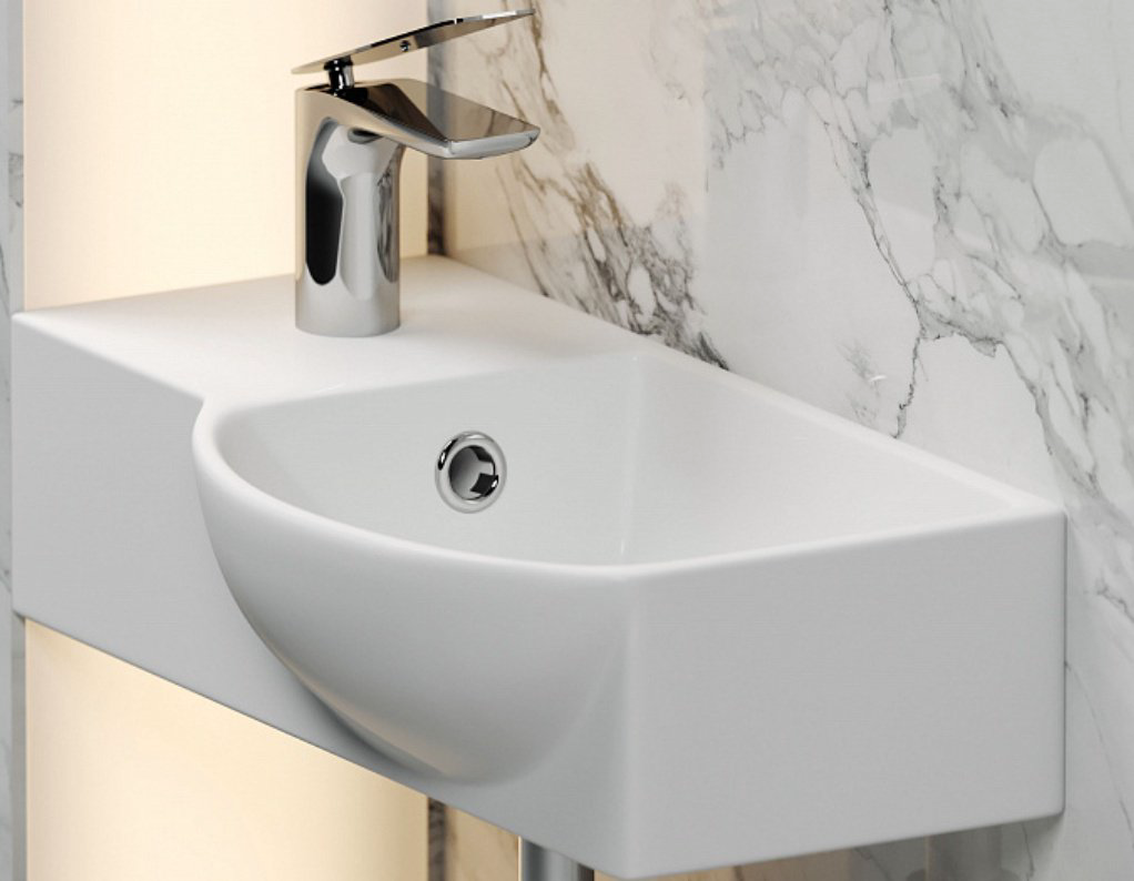 Раковина Ceramicanova CN6039R подвесная прямоугольная 40, санфарфор купить,120900