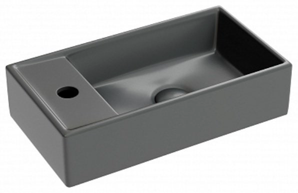 Раковина Ceramicanova CN6051RMDH подвесная прямоугольная 41, санфарфор купить,235100