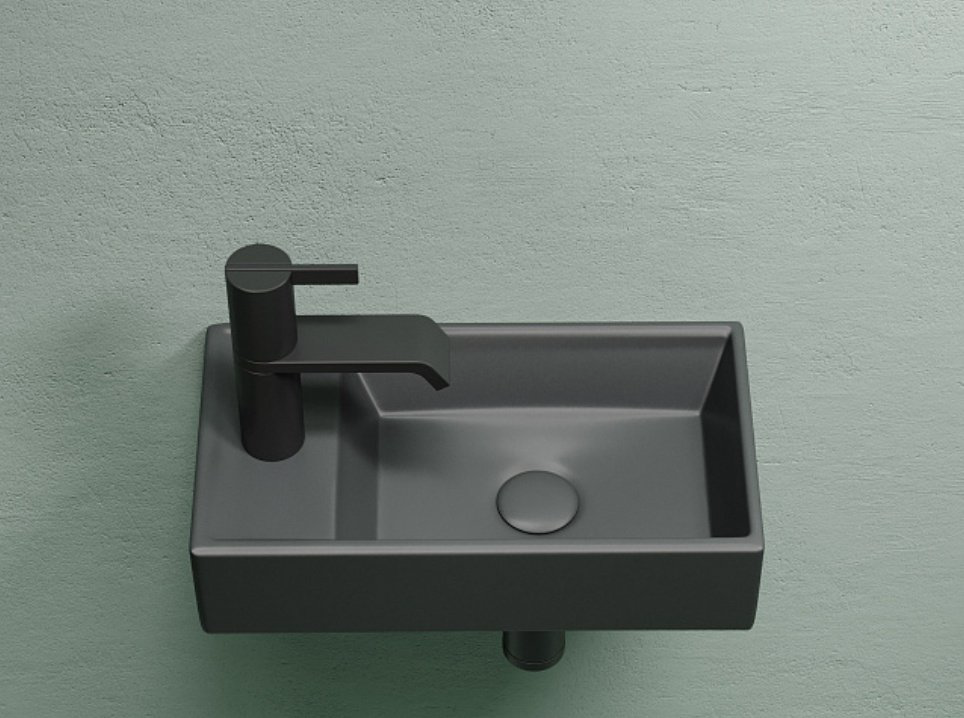 Раковина Ceramicanova CN6051RMDH подвесная прямоугольная 41, санфарфор купить,235100