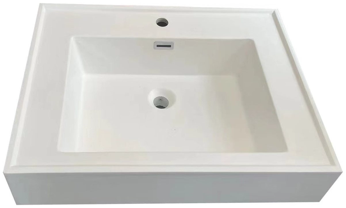 Раковина врезная каменная 70 см XLP2-70W