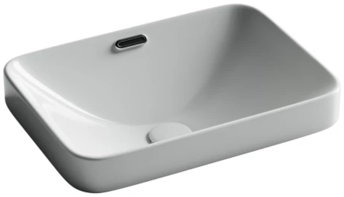 Раковина Ceramicanova Element CN6078 врезная прямоугольная 46, санфарфор