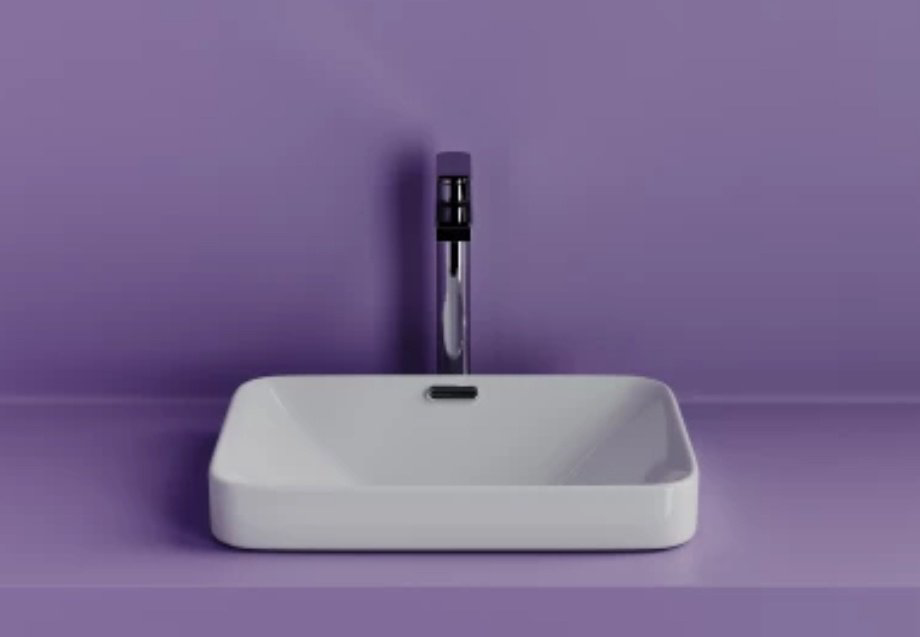 Раковина Ceramicanova Element CN6078 врезная прямоугольная 46, санфарфор купить,170400