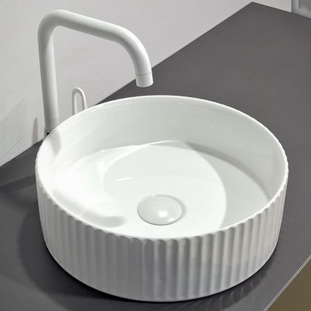 Раковина Calypso CS3283 накладная круглая 40, фарфор купить,NaN