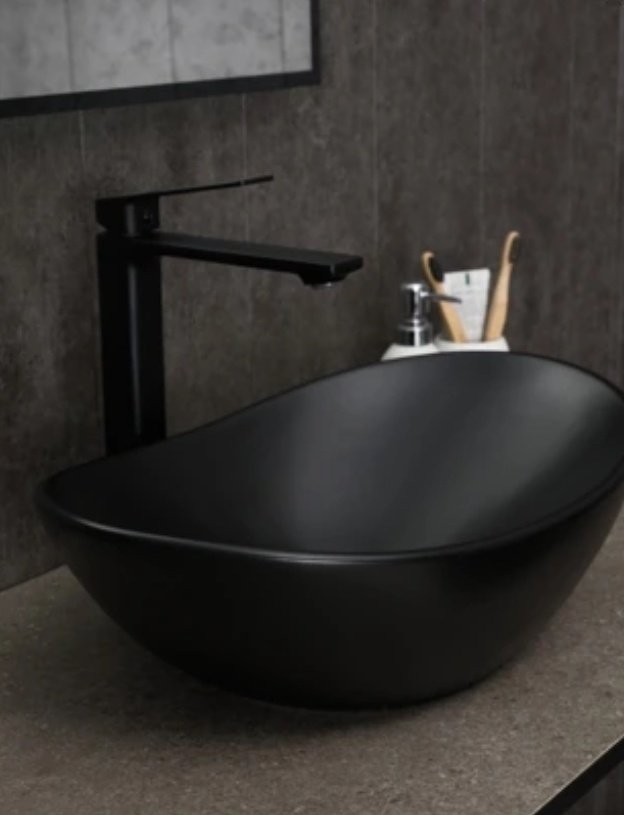Раковина GID-ceramic Bm9133 накладная овальная 48, керамика