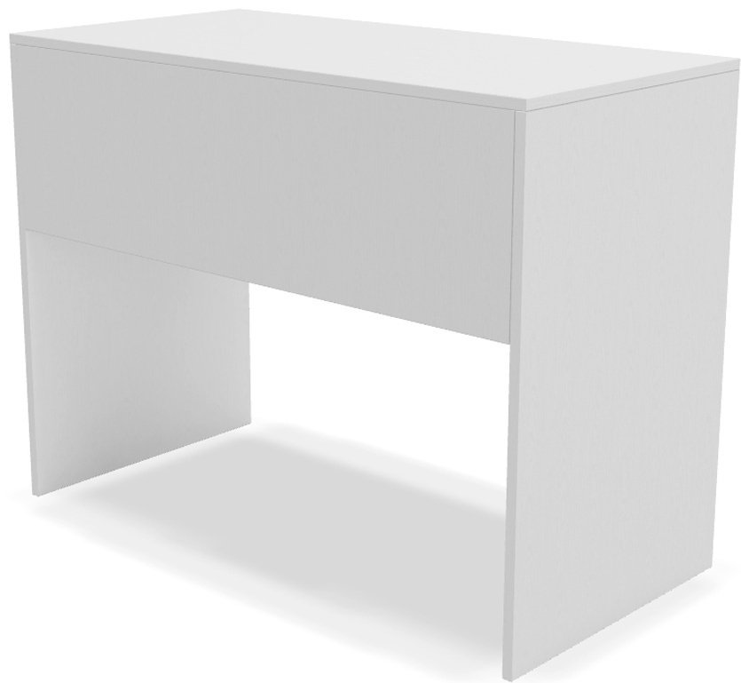 Стол компьютерный DOMA MODUL, 100х50x76.6 см, белый, коричневый купить,NaN