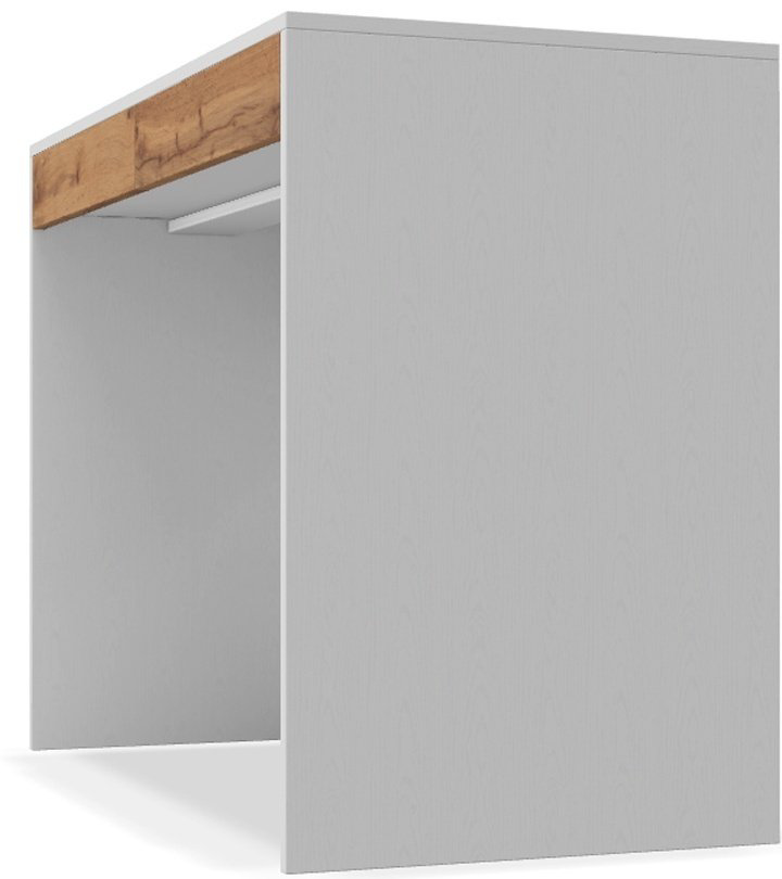 Стол компьютерный DOMA MODUL, 100х50x76.6 см, белый, коричневый купить,NaN