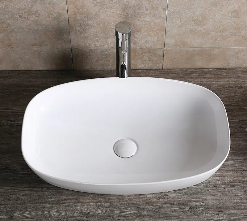 Раковина Cerutti SPA CR0063 накладная прямоугольная 60х38.5 мм, керамика