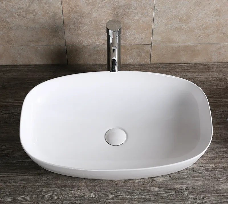 Раковина Cerutti SPA CR0063 накладная прямоугольная 60х38.5 мм, керамика