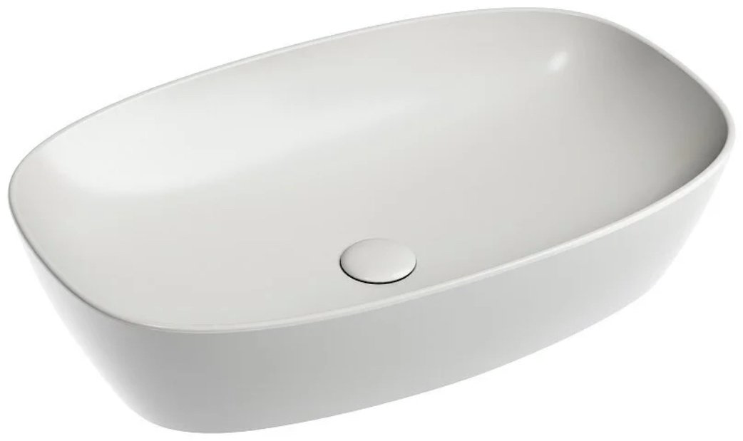 Раковина Ceramicanova Element CN6049MSG накладная прямоугольная 61, санфарфор купить,230900