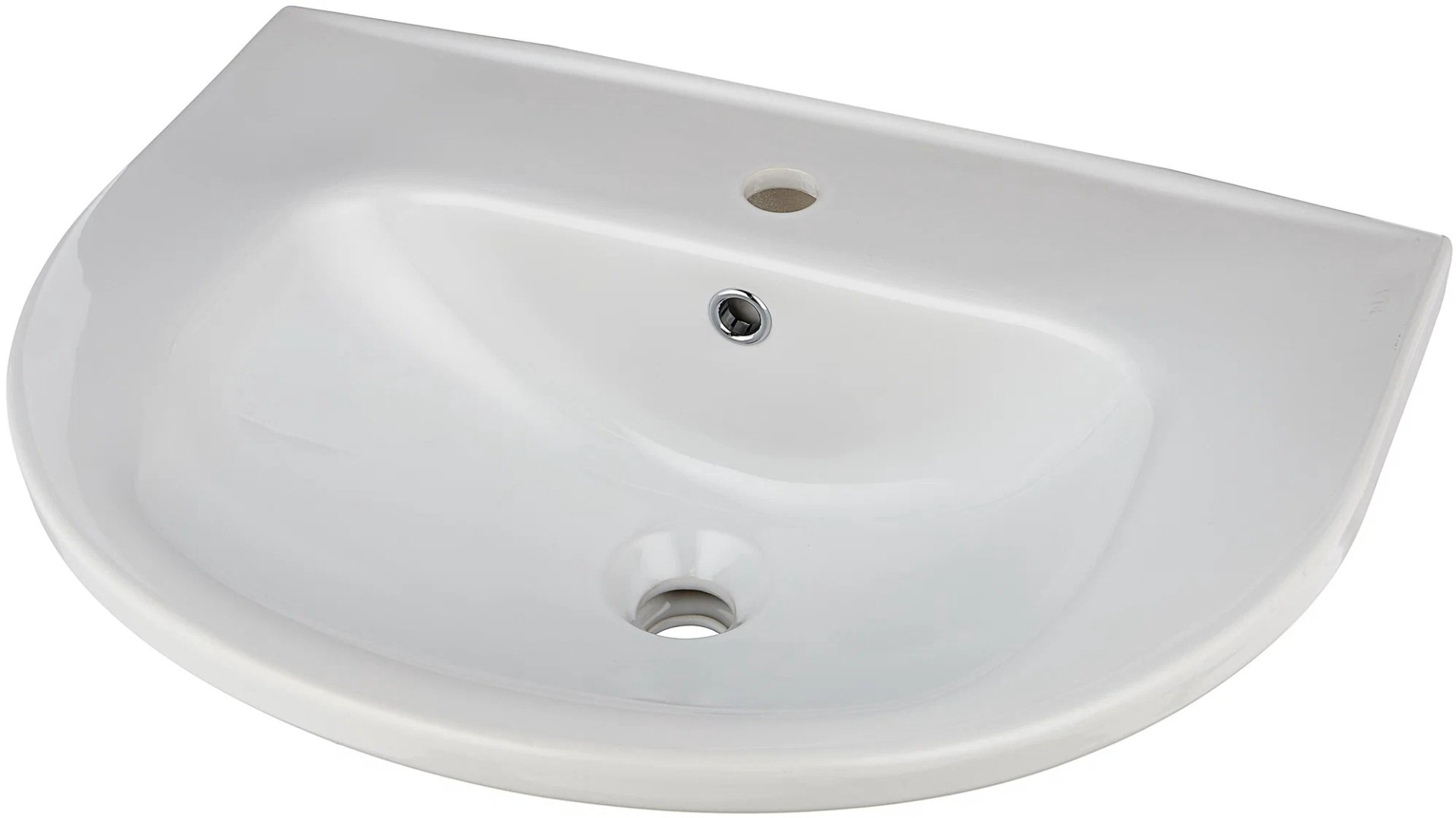 Раковина Gesso W101 Home de luxe с пьедесталом полукруглая 48, санфарфор купить,NaN