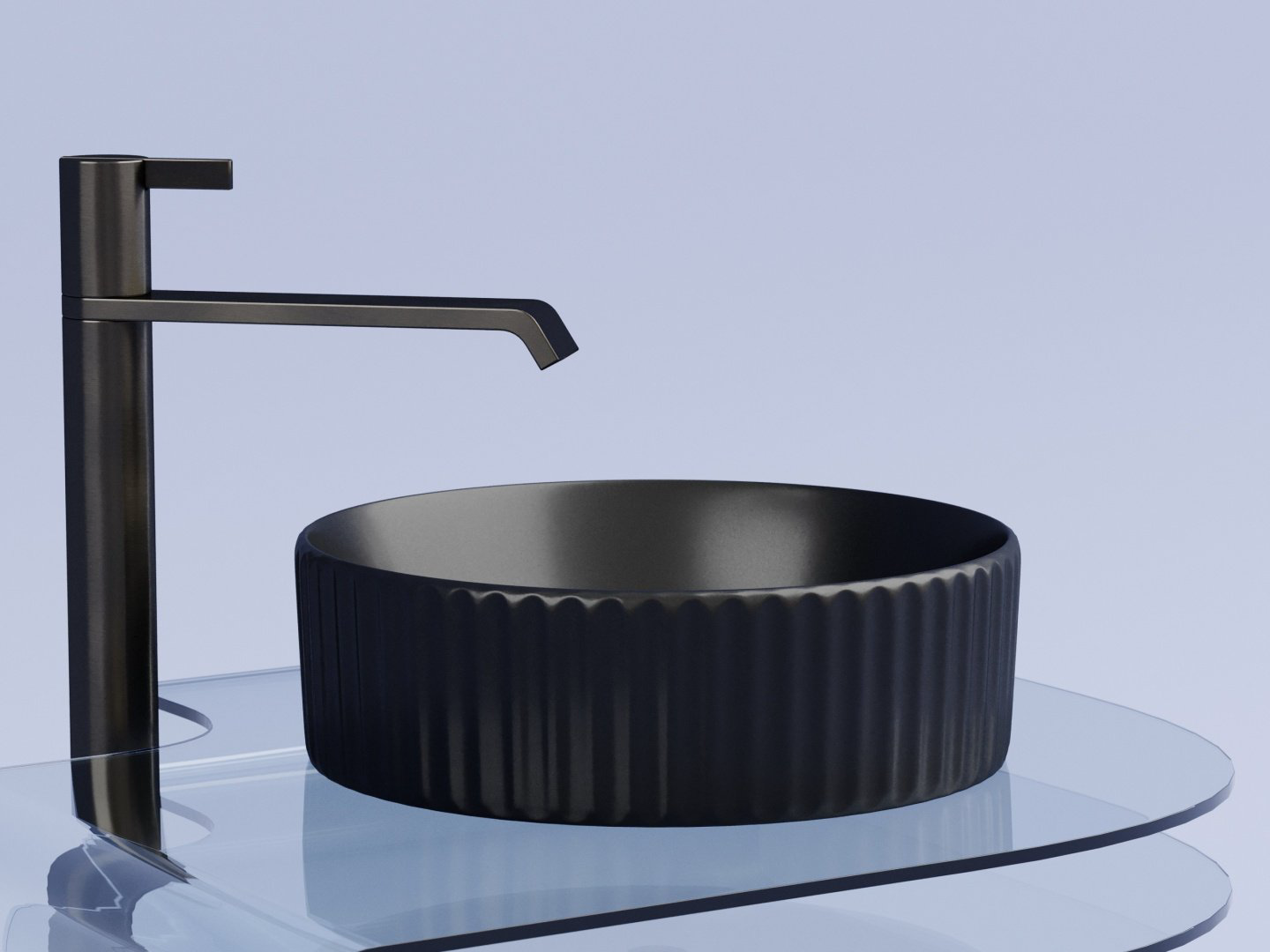 Раковина Ceramicanova Element накладная круглая 36, санфарфор купить,210500
