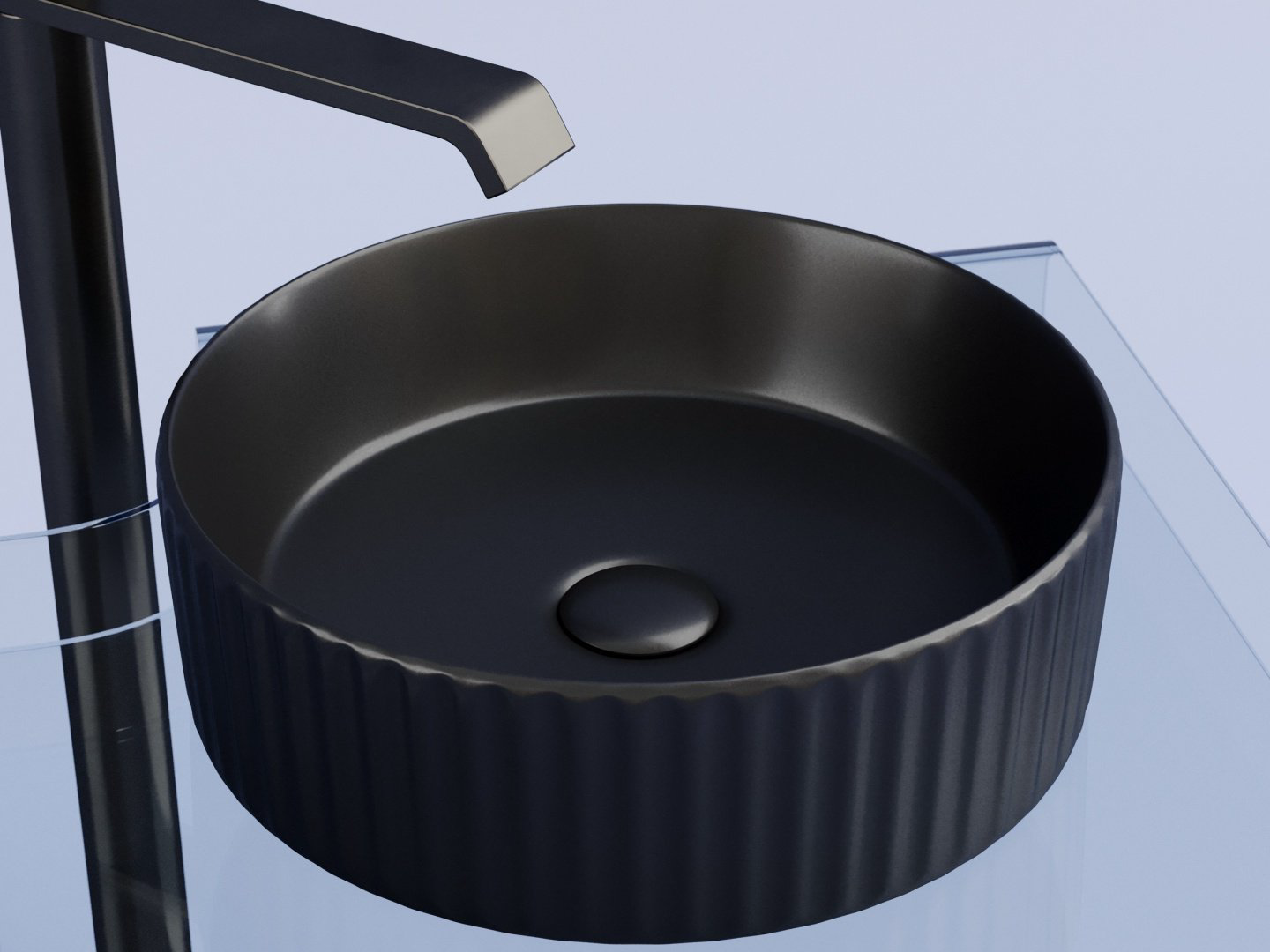 Раковина Ceramicanova Element накладная круглая 36, санфарфор купить,210500