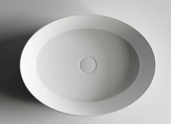 Раковина Ceramicanova CN5002 накладная овальная 50, санфарфор