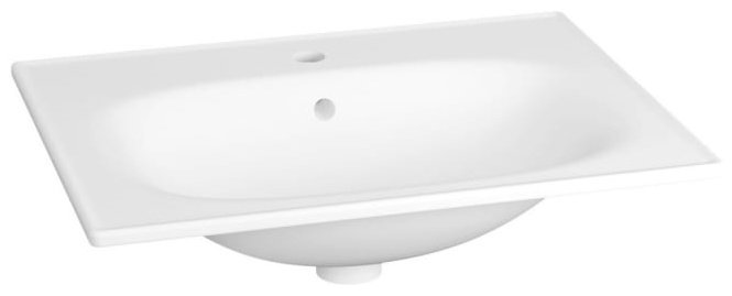 Раковина Lavinia Boho 21520445 врезная прямоугольная 46, фарфор