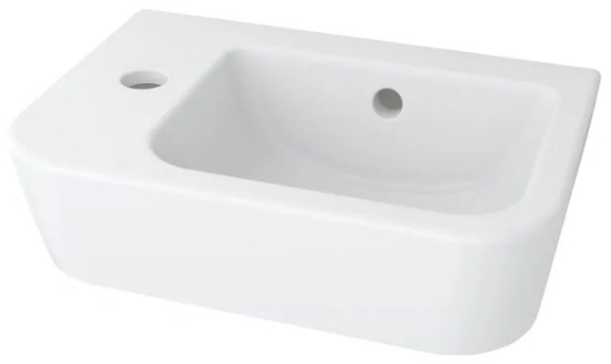 Раковина Lavinia Boho 21520918, Комплект 2 в 1 Lavinia Boho One (состоит из 33310001L, 182129000), цвет хром накладная прямоугольная 24.5, фарфор
