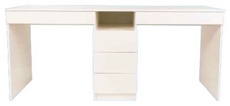 Стол письменный DOMA TWIST 62261, 175х65x77 см, белый купить,NaN