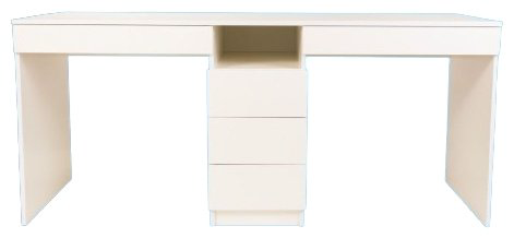 Стол письменный DOMA TWIST 62261, 175х65x77 см, белый купить,NaN