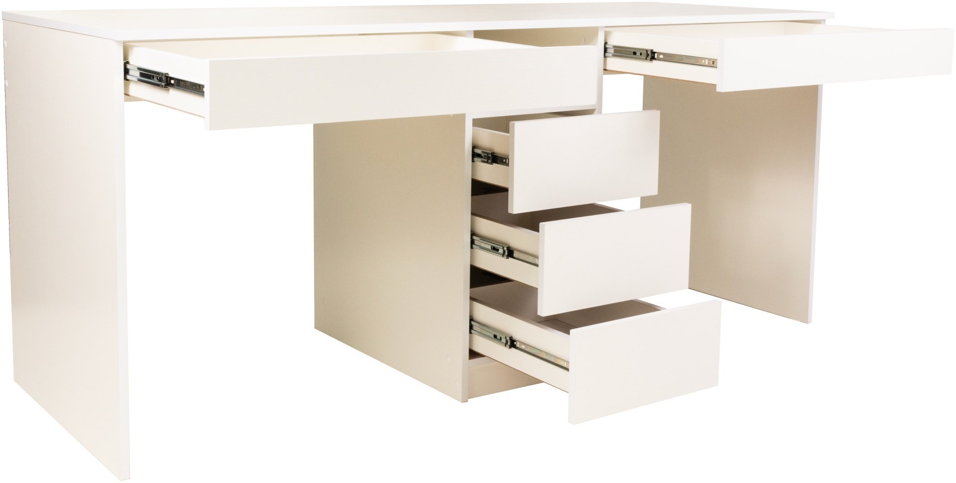 Стол письменный DOMA TWIST 62261, 175х65x77 см, белый купить,NaN