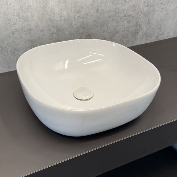 Раковина Comforty 78106 накладная квадратная 42.5, санфарфор