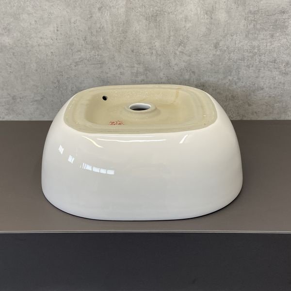 Раковина Comforty 78106 накладная квадратная 42.5, санфарфор