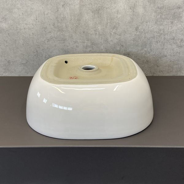 Раковина Comforty 78106 накладная квадратная 42.5, санфарфор купить,56615
