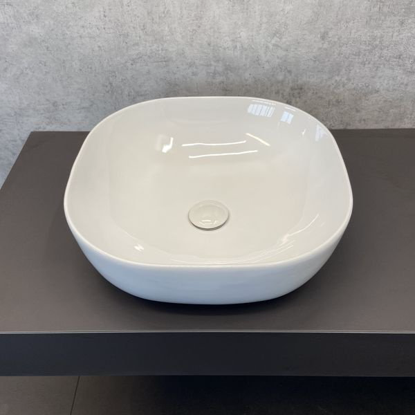 Раковина Comforty 78106 накладная квадратная 42.5, санфарфор купить,56615