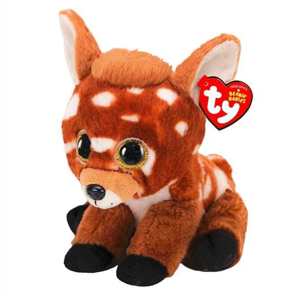 Мягкая игрушка TY Beanie Boo's Олененок Букля 15см купить,NaN