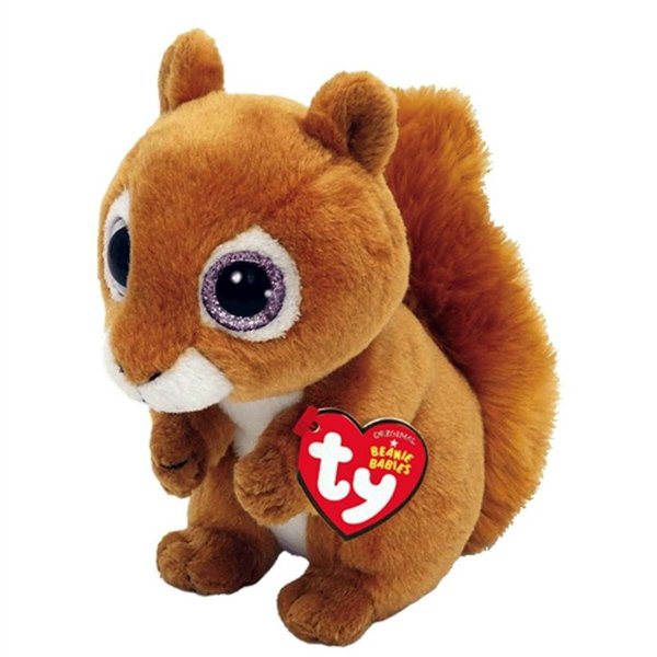 Мягкая игрушка TY Beanie Boo's Белка Скури 15см купить,NaN