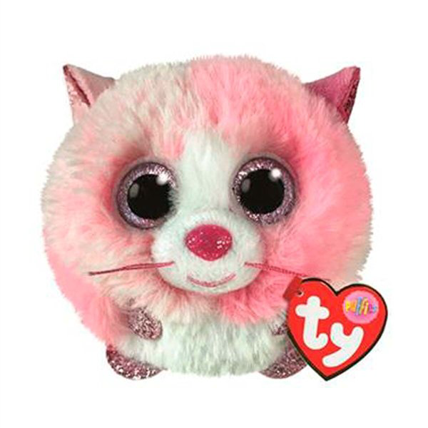 Мягкая игрушка TY Кошка-шарик Тиа 10см купить,NaN