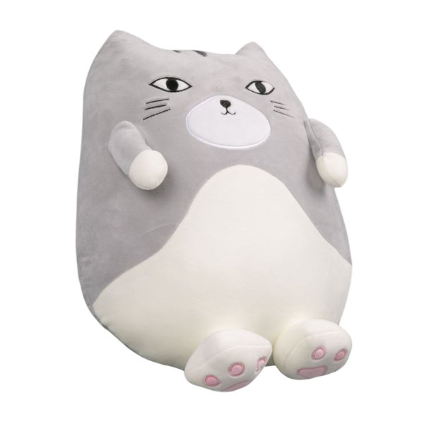 Мягкая игрушка Bulu-Xiong Подушка-котик BL-8013B 38см купить,NaN