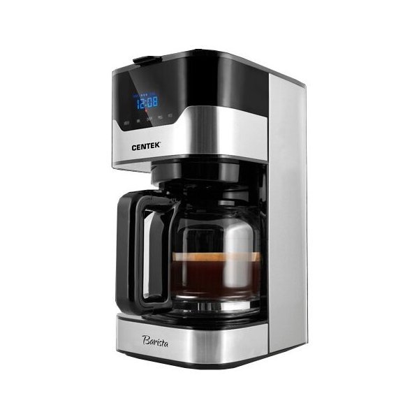 Кофеварка Centek CT-1145 серебристая