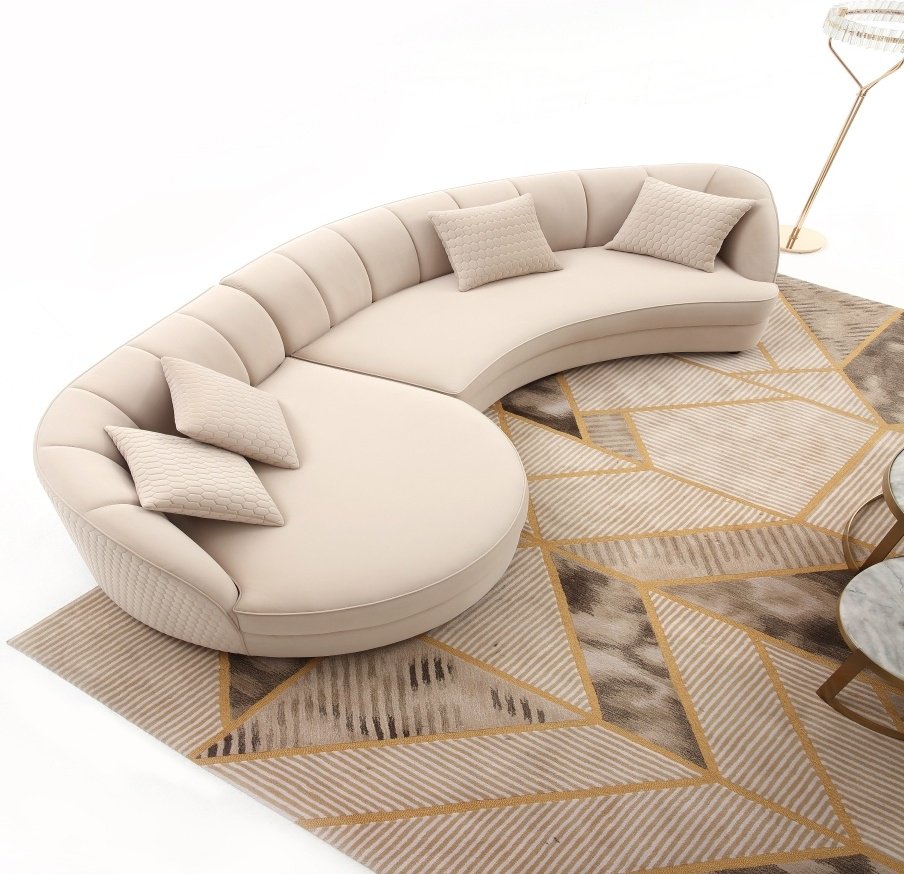Комплект мягкой мебели Home Collection Cloud ВК-33-07-1-RH3-Д1 бежевый купить,NaN