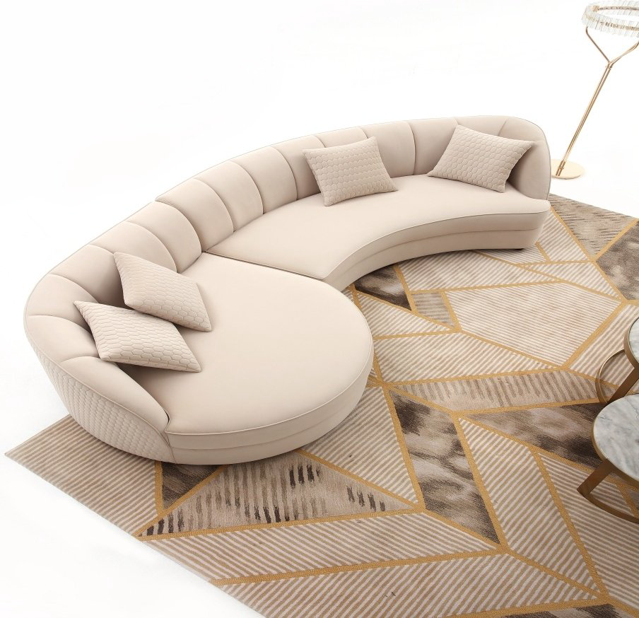 Комплект мягкой мебели Home Collection Cloud ВК-33-07-1-RH3-Д1 бежевый купить,NaN