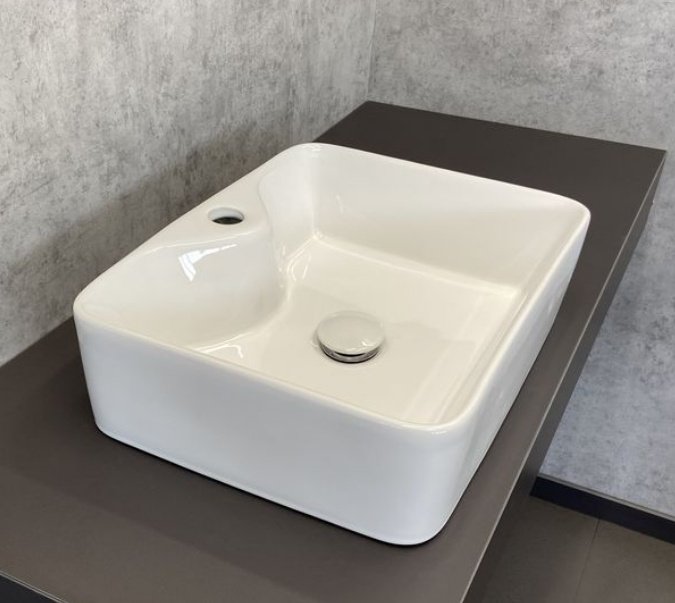 Раковина Comforty PZ-6068 накладная прямоугольная 48, санфарфор купить,48854