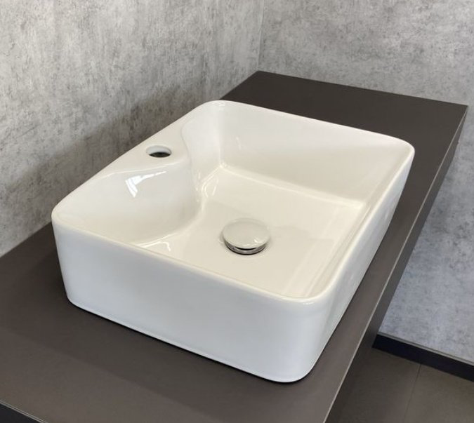 Раковина Comforty PZ-6068 накладная прямоугольная 48, санфарфор купить,48854