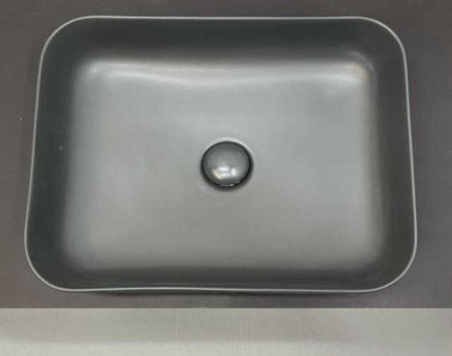 Раковина Comforty T-Y9378MDH накладная прямоугольная 50, санфарфор
