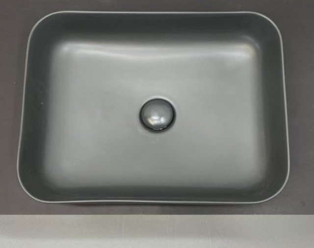 Раковина Comforty T-Y9378MDH накладная прямоугольная 50, санфарфор купить,102783