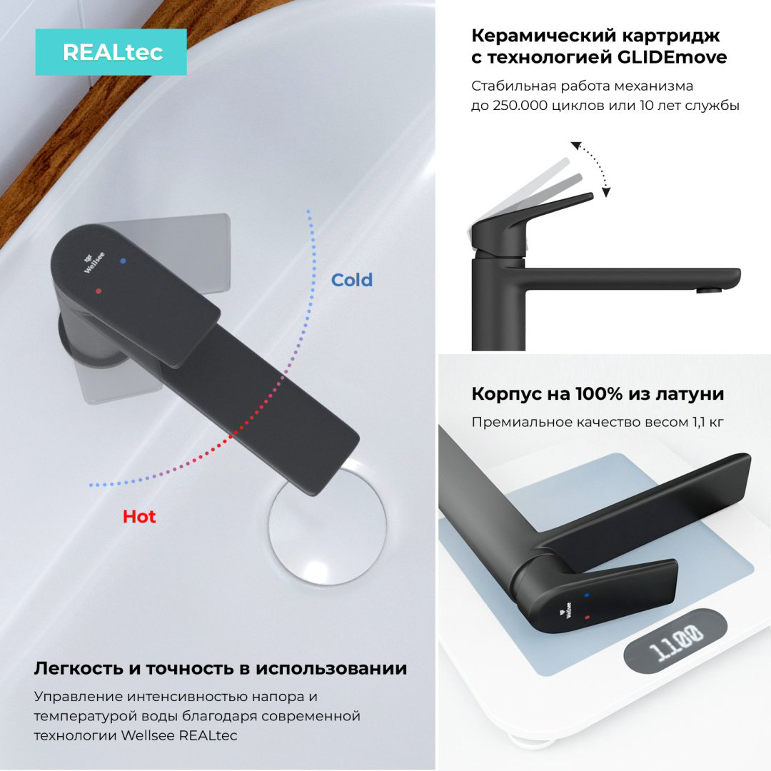 Раковина Wellsee Bisou 201007202 подвесная полукруглая 45, фаянс купить,NaN