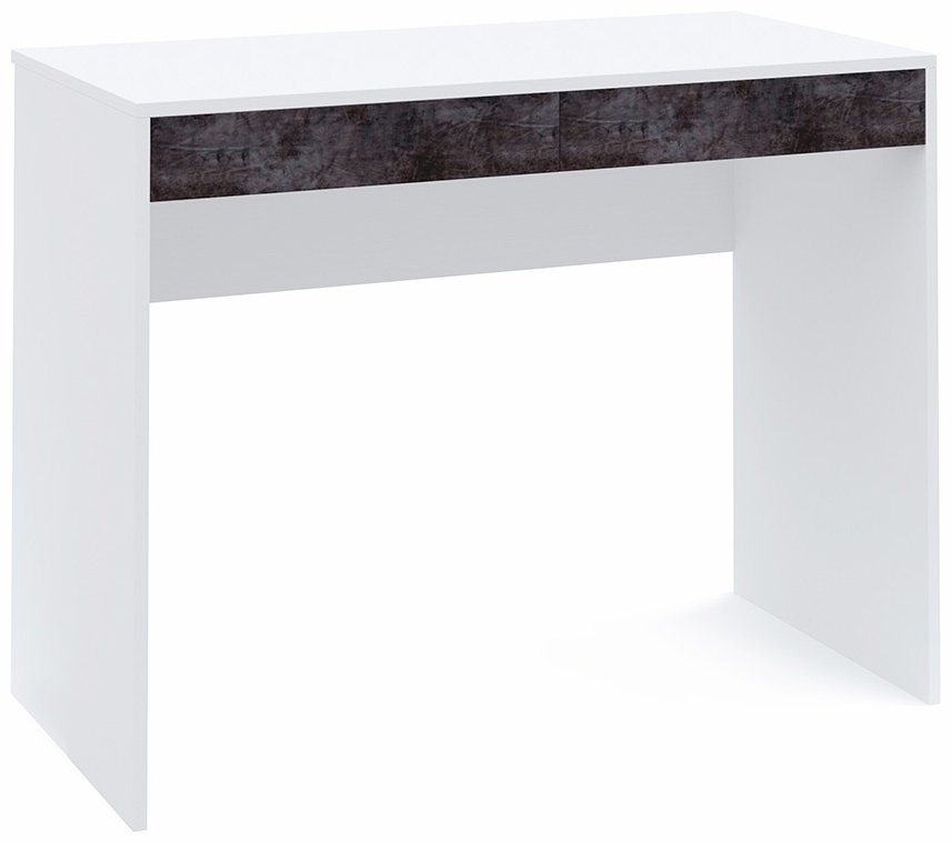 Стол письменный DOMA MODUL 1000, 100х50x76.6 см, белый, асфальт купить,NaN