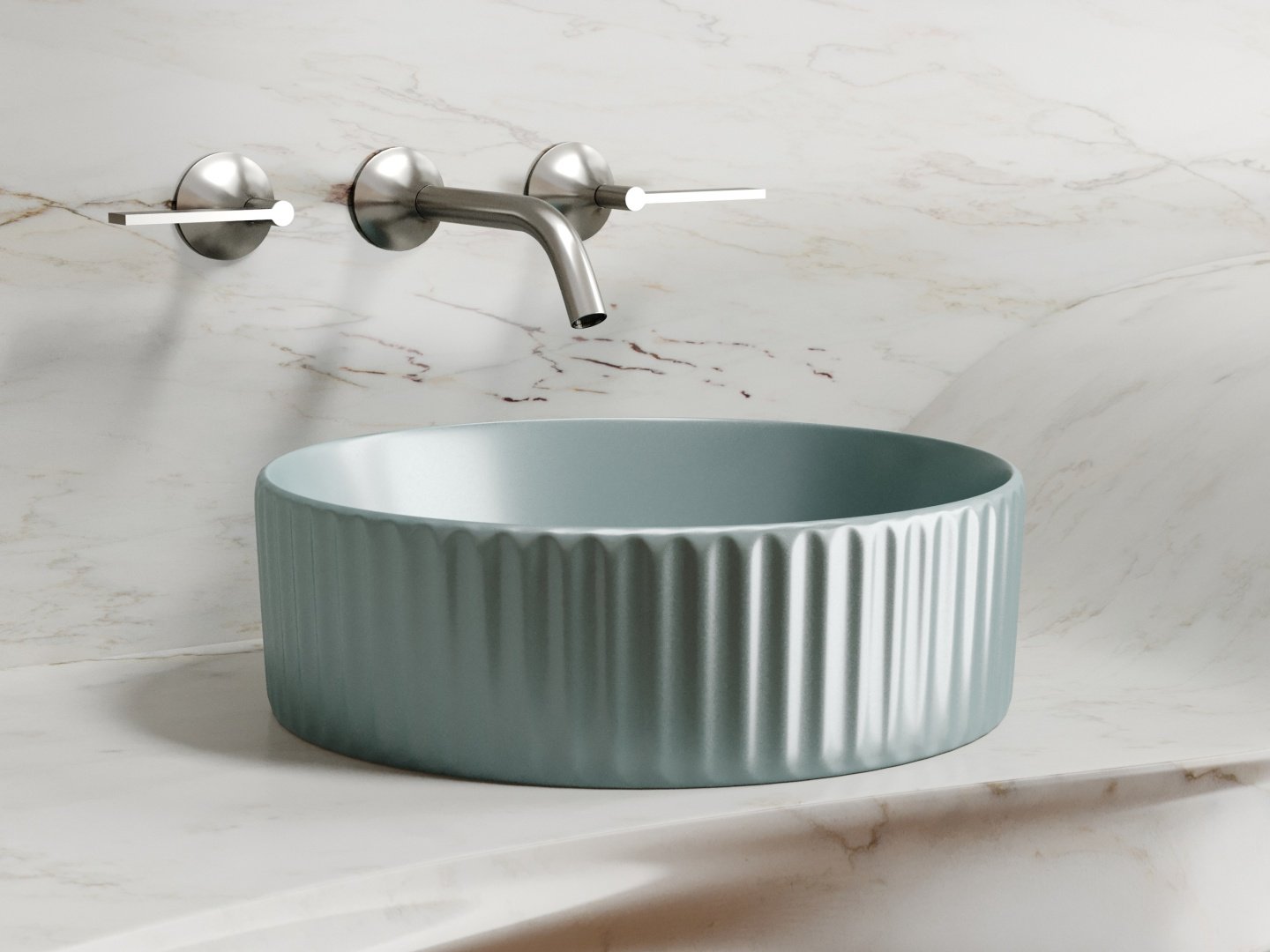 Раковина Ceramicanova Element накладная круглая 36, санфарфор