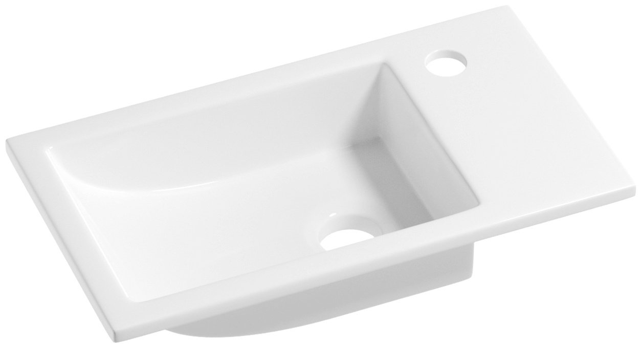 Раковина Wellsee WC Area 151806000 подвесная прямоугольная 25, керамика купить,NaN