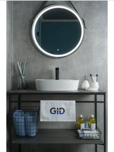 Раковина GID-ceramic N9045 накладная овальная 50, керамика купить,NaN