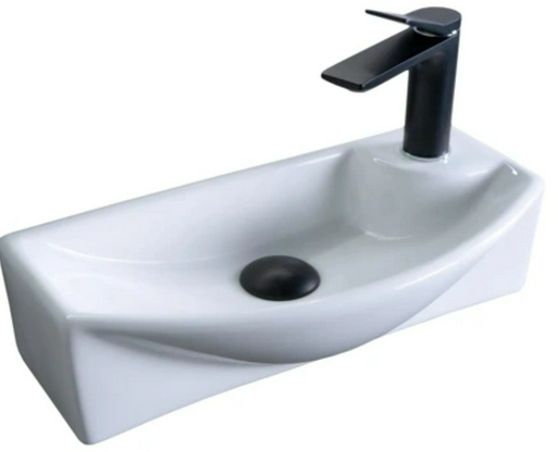 Раковина GID-ceramic 7946L подвесная прямоугольная 45, керамика