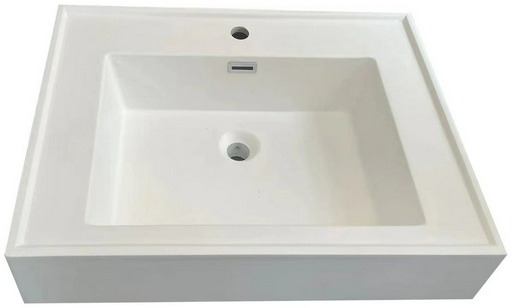 Раковина врезная каменная 70 см XLP2-70W