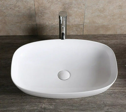 Раковина Cerutti SPA CR0063 накладная прямоугольная 60х38.5 мм, керамика